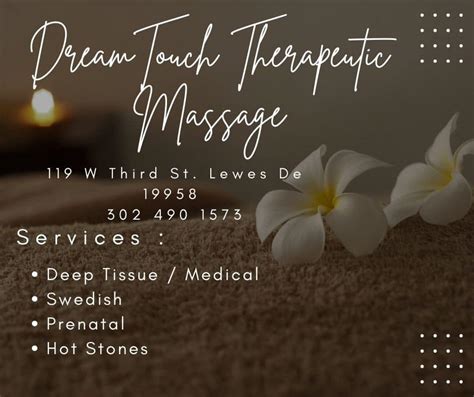 DreamTouch Therapeutic Massage .